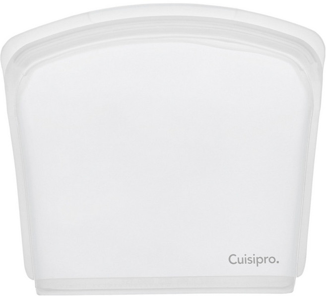 Cuisipro. 白金矽膠密封食物袋 2L 白色, 食物袋, 1組