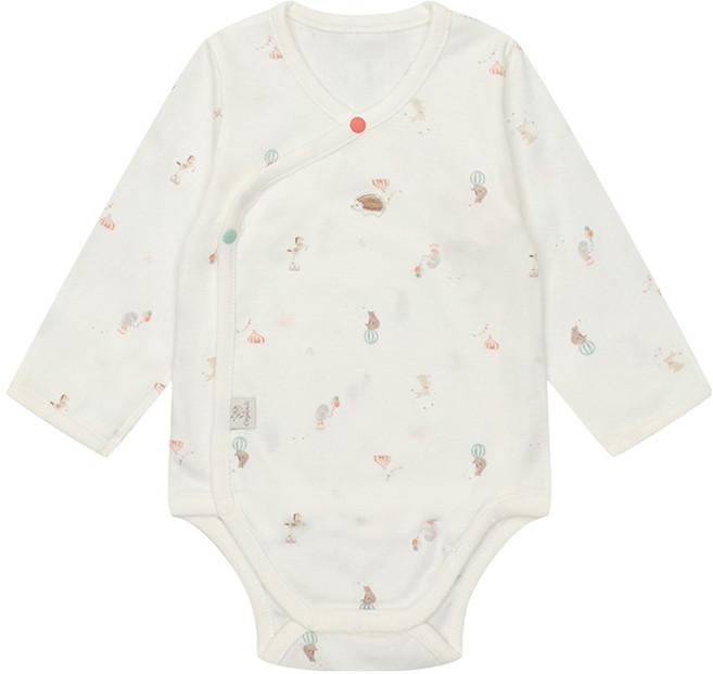 Tartine et Chocolat UOG 萊亞新生兒連身衣, 白色