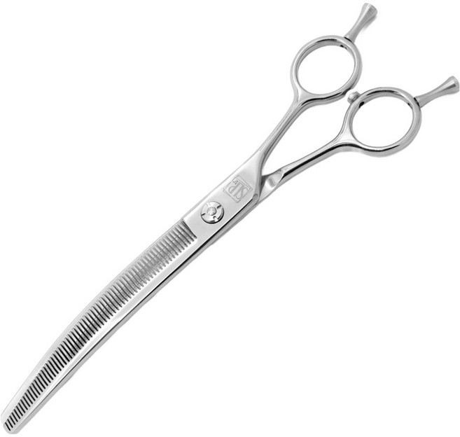 실버라인 국민 커브 숱가위 7.25인치, 1개