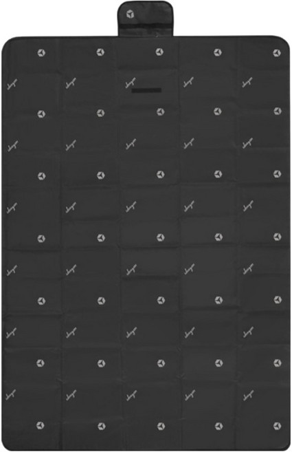 아이두젠 휴대용 방수 캠핑 피크닉 매트 래터 옥스퍼드, 다크 그레이