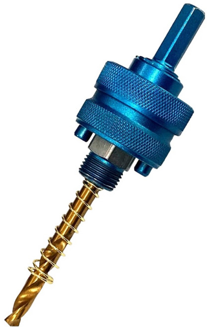 제스트 나사조임 타입으로 이중 잠금 솔리드 홀쏘 아바 Z-SM45P, 1개