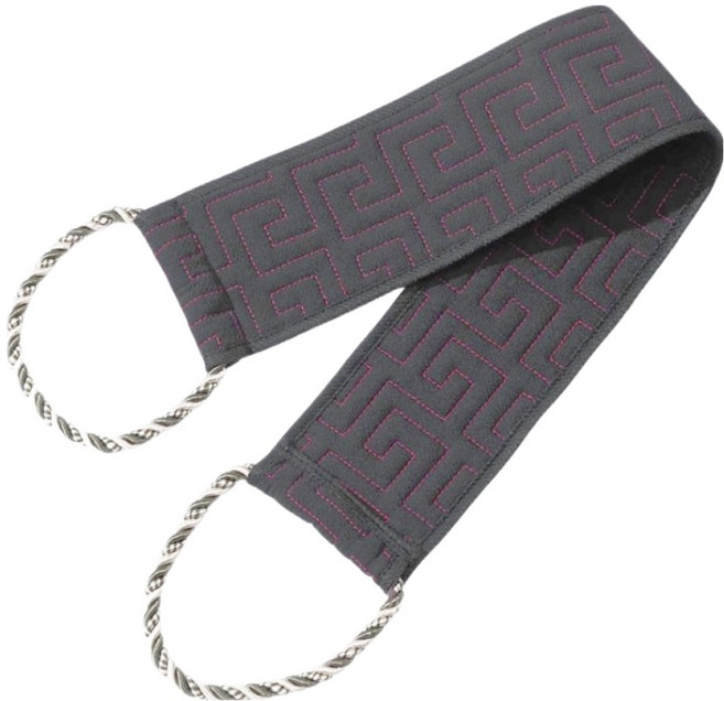 블랙조인 프리미엄 등밀이 때타올, 그레이, 1개, 1개입