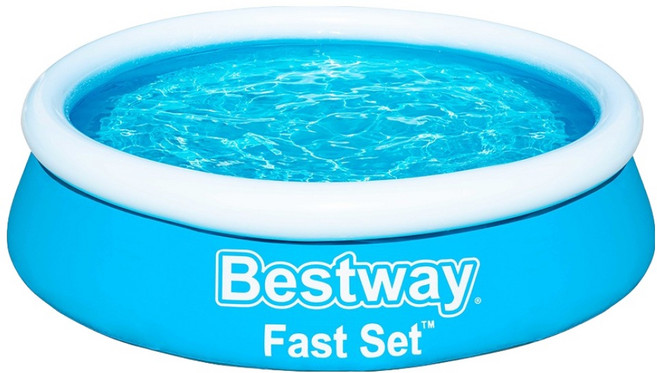 Bestway 充氣環泳池 57392, 藍色, 1個