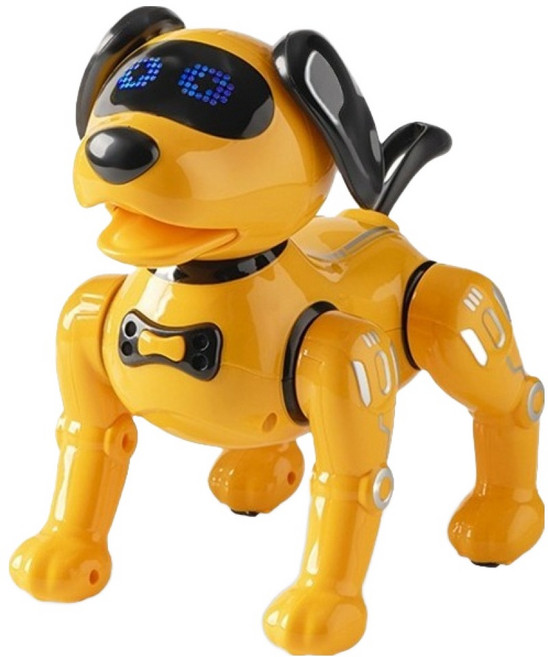 JJRC AI 스마트 인공지능 로봇강아지, 미니언 옐로우, 1개