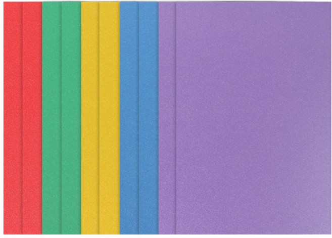 대원우드보드 사용과 보관이 간편한 포맥스 칼라 보드콤 A4, 10개, 5mm