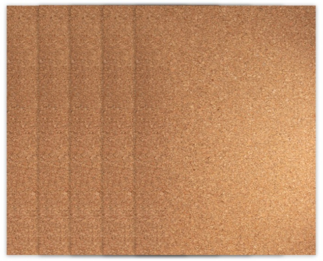 대원우드보드 무접착 사용과 보관이 간편한 우드락 콜크 보드 A4, 5개, 5mm