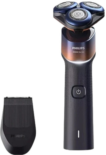 PHILIPS 飛利浦 全新X系列電動刮鬍刀 附鬢角刀, 黑色, X5012