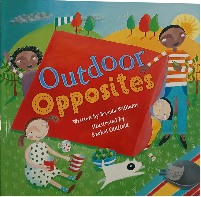 노부영 싱어롱 세이펜 Outdoor Opposites (with QR), Barefoot Books