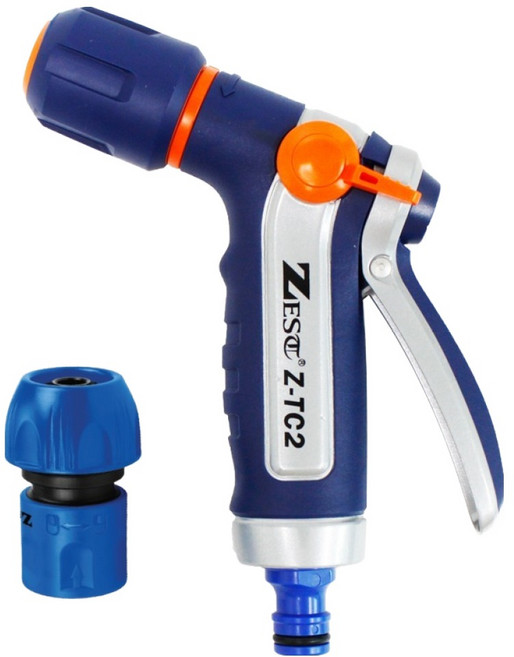 ZEST 手槍式黃銅洗車槍 Z-TC2, 130mm, 混合色