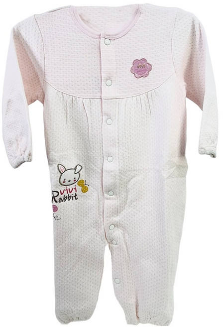 vivibaby 條紋兔兩用連身裝