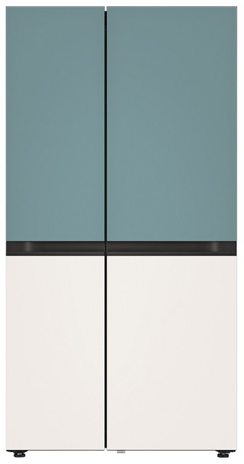 LG전자 디오스 AI 오브제컬렉션 832L 양문형 냉장고 방문설치, S836MTE032