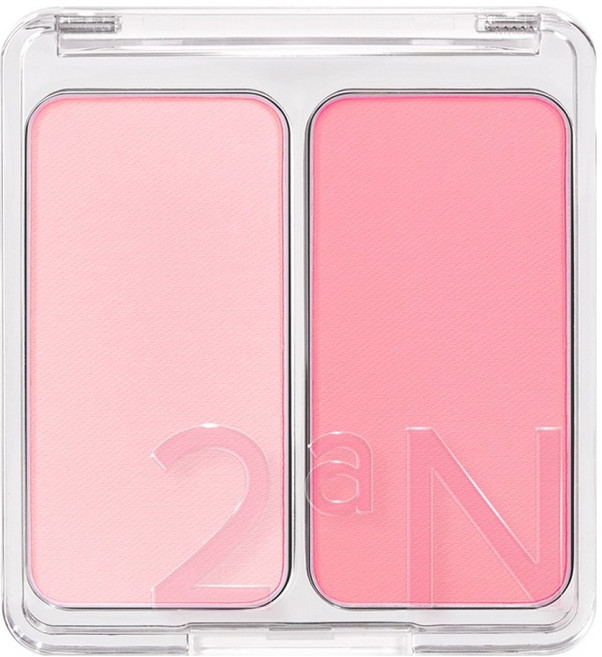 투에이엔 듀얼치크 4.7g, 17 버블 하트, 1개