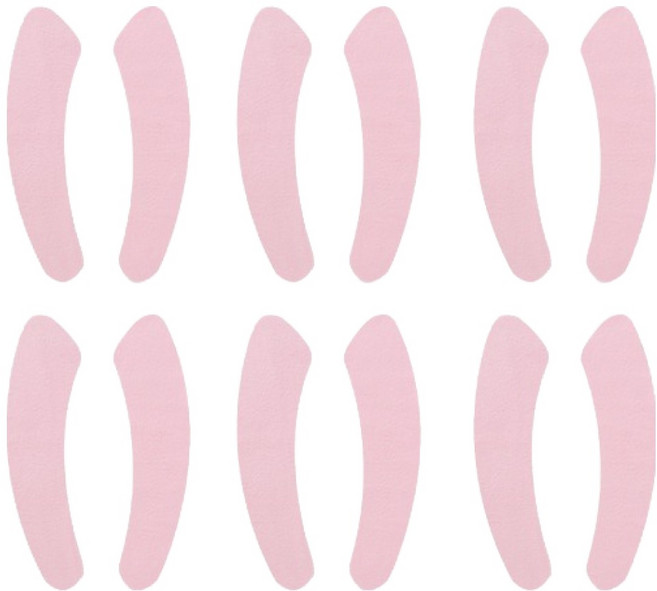 블럭마트 욕실 빨아쓰는 사계절 변기시트, 핑크, 6개