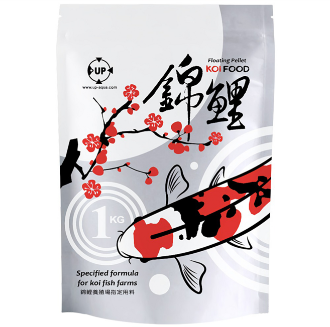 UP AQUA 雅柏 錦鯉飼料 E-660, 1kg, 1個