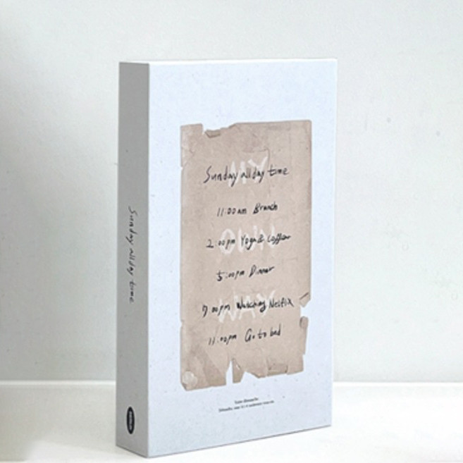 데미무드 시크릿 15Type 수납박스 리모컨 인테리어책 정리 보관함, 선데이, 1개