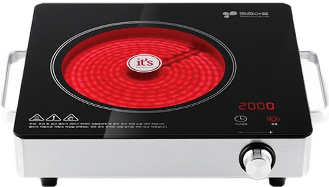 키친아트 렉스 하이라이트 전기레인지 1구, KA-805(A), 일반형