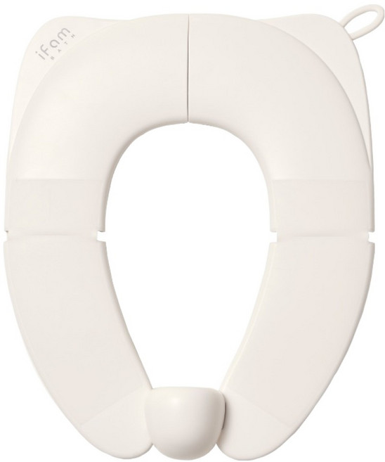 아이팜 컴포 휴대용 유아 변기커버, 화이트