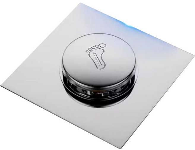 블랙조인 욕실 화장실 하수구 벌레 냄새 차단 스텐 팝업 트랩 실버, 1개