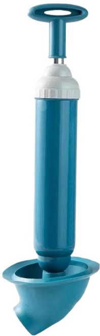 블랙조인 변기 하수구 막힘 뚫어뻥 압축기, 블루