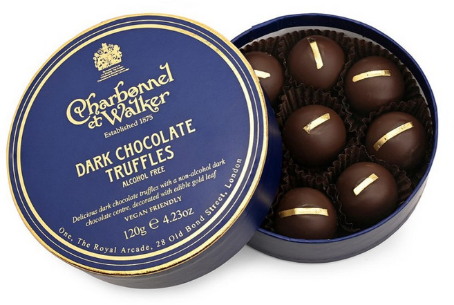 Charbonnel et Walker 黑松露巧克力, 120g, 1個