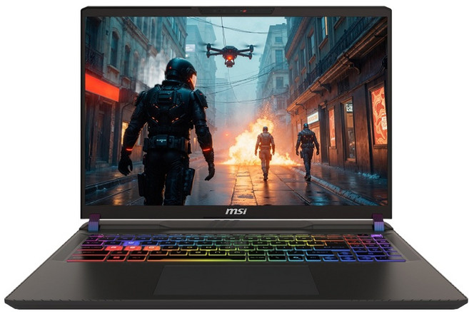 MSI 2025 벡터 A16 HX 라이젠9 라이젠 8000 시리즈 지포스 RTX 5070 Ti, 블랙, 1TB, 16GB, Free DOS, VECTOR A16 HX A8WHG-R9 QHD+ (030)