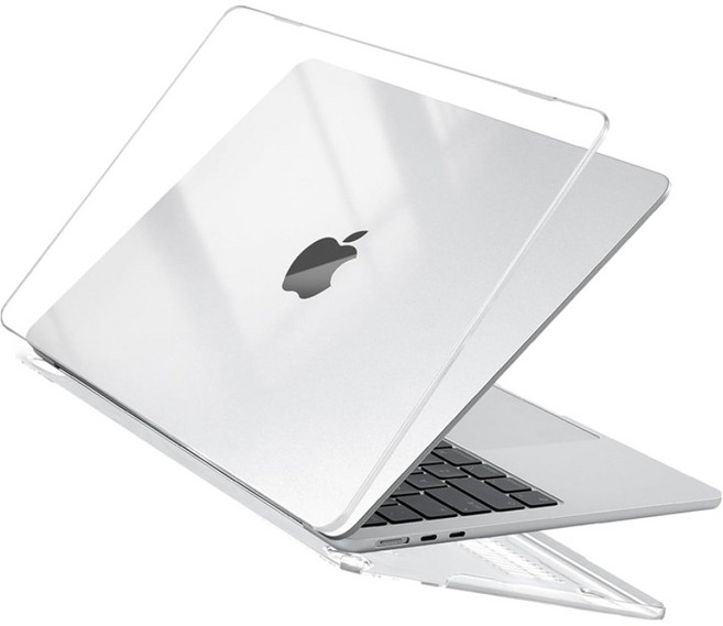 JROAD 맥북 하드 클리어 크리스탈 케이스 A2179 / A2337, 투명, 1개