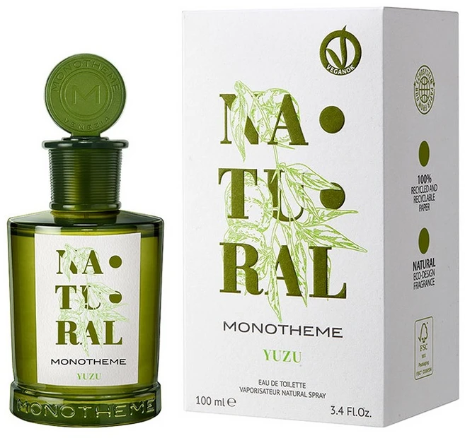 모노템 내추럴 유주 오드뚜왈렛, 1개, 100ml - 쿠팡