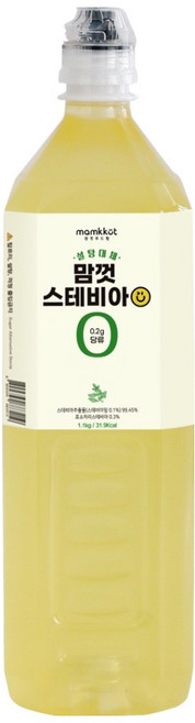 맘껏푸드랩 맘껏 스테비아, 1개, 1L