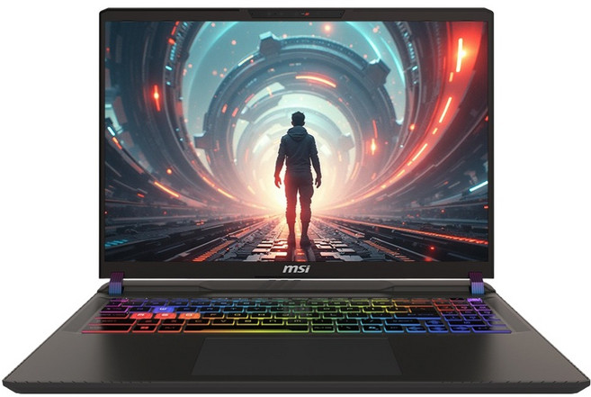 MSI 2025 벡터 A16 HX 라이젠9 라이젠 8000 시리즈 지포스 RTX 5080, 블랙, 1TB, 16GB, Free DOS, VECTOR A16 HX A8WIG-R9 QHD+ (029)