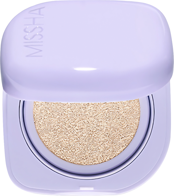 MISSHA 台灣公司貨 微光奶霧氣墊粉餅, No.23 自然, 1個