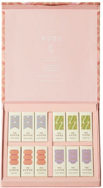 CJ제일제당 제일명인 저당 양갱 세트 540g + 쇼핑백, 1세트