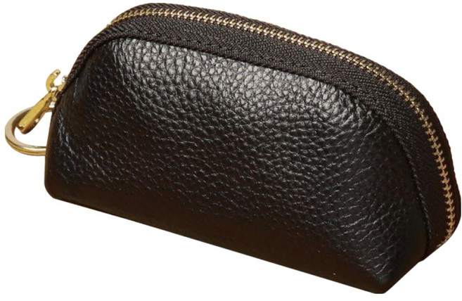 월드크린 다용도 가죽 도장 케이스, 블랙