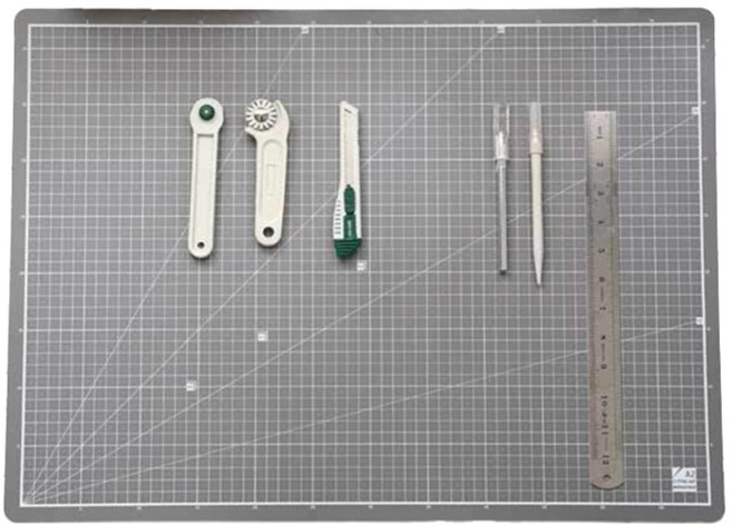 윈스타 양면 슬림 커팅 데스크매트