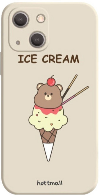 핫티몰 아이스크림 푸미 휴대폰 케이스