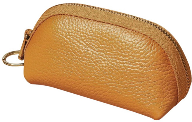 월드크린 다용도 가죽 도장 케이스, 브라운