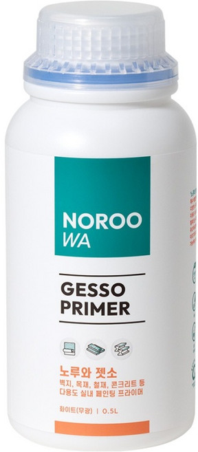 노루페인트 노루와 젯소, 화이트, 1개, 500ml