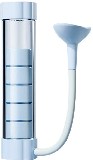 QIDINA 輕巧心肺耐力訓練器 贈清潔刷 棒-L, 1個, 氧氣藍