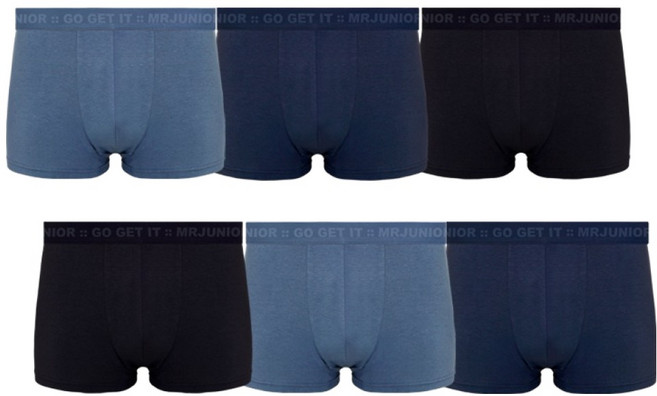 엠알주니어 주니어용 모달 항균소취 드로즈팬티 6종 세트 MJMD_002