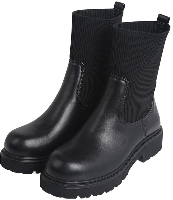 SHOOPEN 厚底襪靴 5cm HPWXAFF902