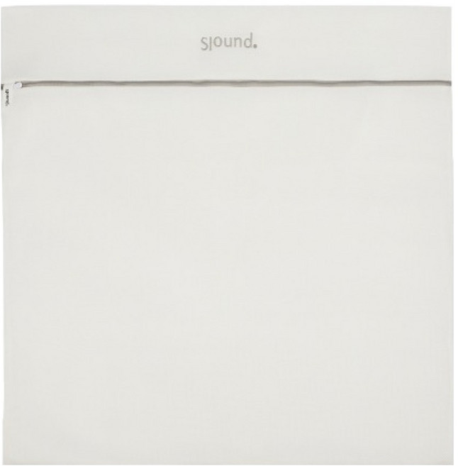 슬라운드 프리미엄 매쉬 대형 이불 세탁망 90 x 90 cm, 화이트, 1개