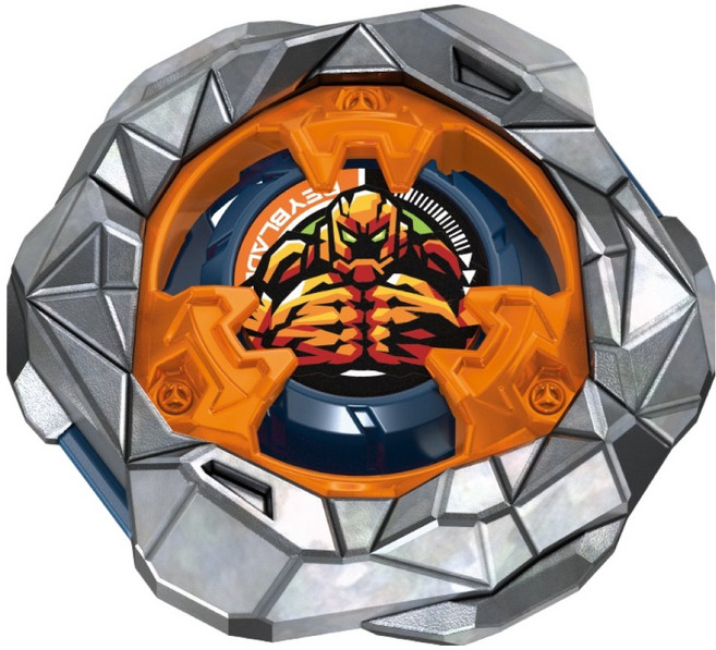 베이블레이드 X UX 13 부스터 골렘 락 1 60UN, 혼합색상, 1개