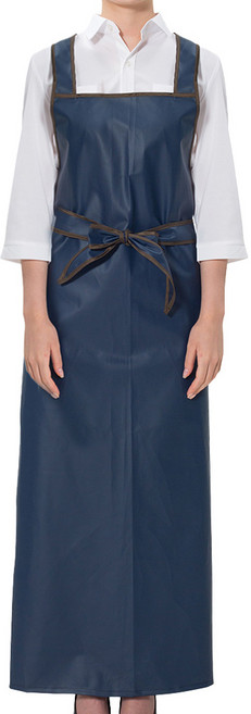 예경 단면 메쉬 방수 앞치마 H형 무광 대 PO-3527, 곤색, 1개