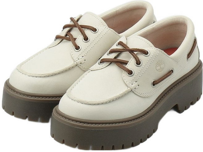 Timberland STONE STREET 厚底帆船鞋 TB0A2GVFEX4