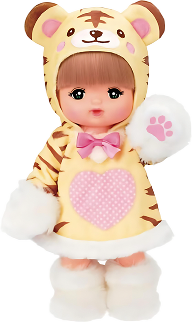 Mell Chan 小美樂 老虎小美樂, 1個, 老虎小美樂 多色