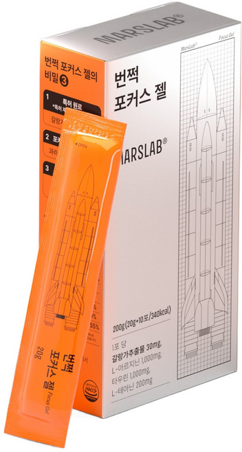 모트모트 번쩍 포커스 젤, 1개, 200g