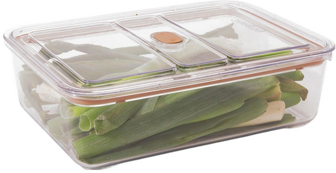 prepara 브루클린 트라이탄 밀폐용기 베이지 6호 3.4L, 1개, 단품