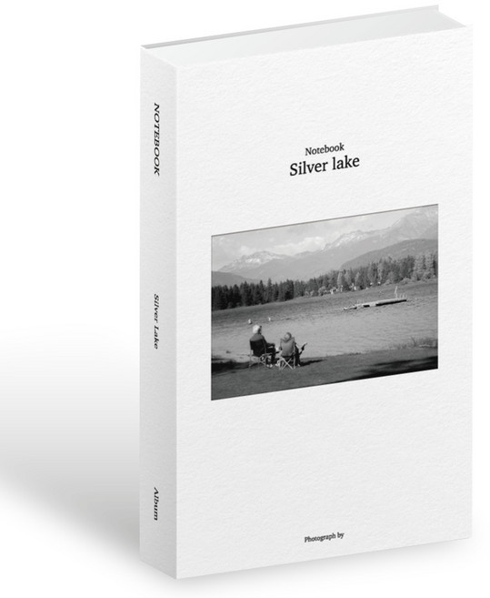 데미무드 시크릿 모형책 수납함 수납박스 리모컨 정리함 보관함 인테리어책, 실버레이크, 1개