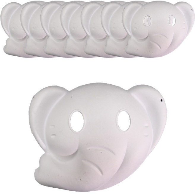 파티쇼 코끼리 종이탈 가면, 8개