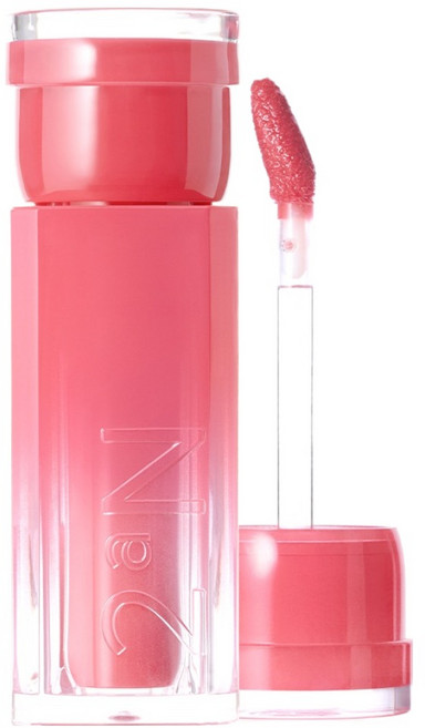 투에이엔 글레이즈 바운싱 립틴트, 15 피치 버블, 1개