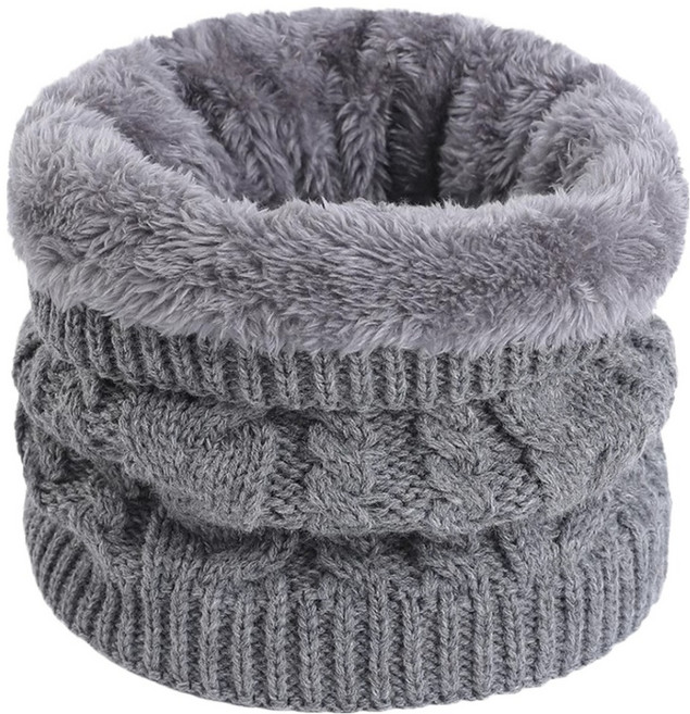 티루마 편안한 방한 넥워머, 그레이, 1개